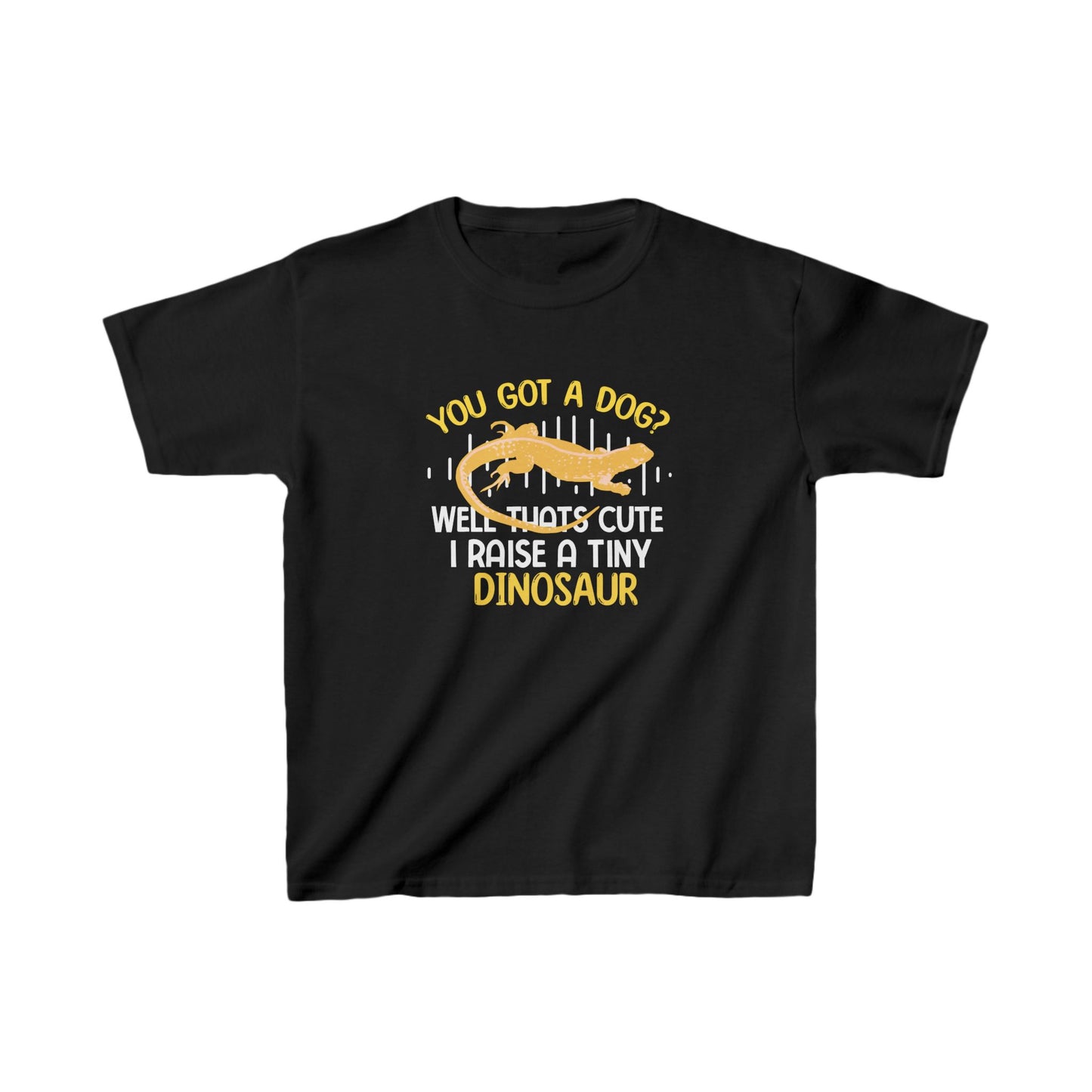 You have a dog? That's cute I have a little dinosaur Kids T-shirt