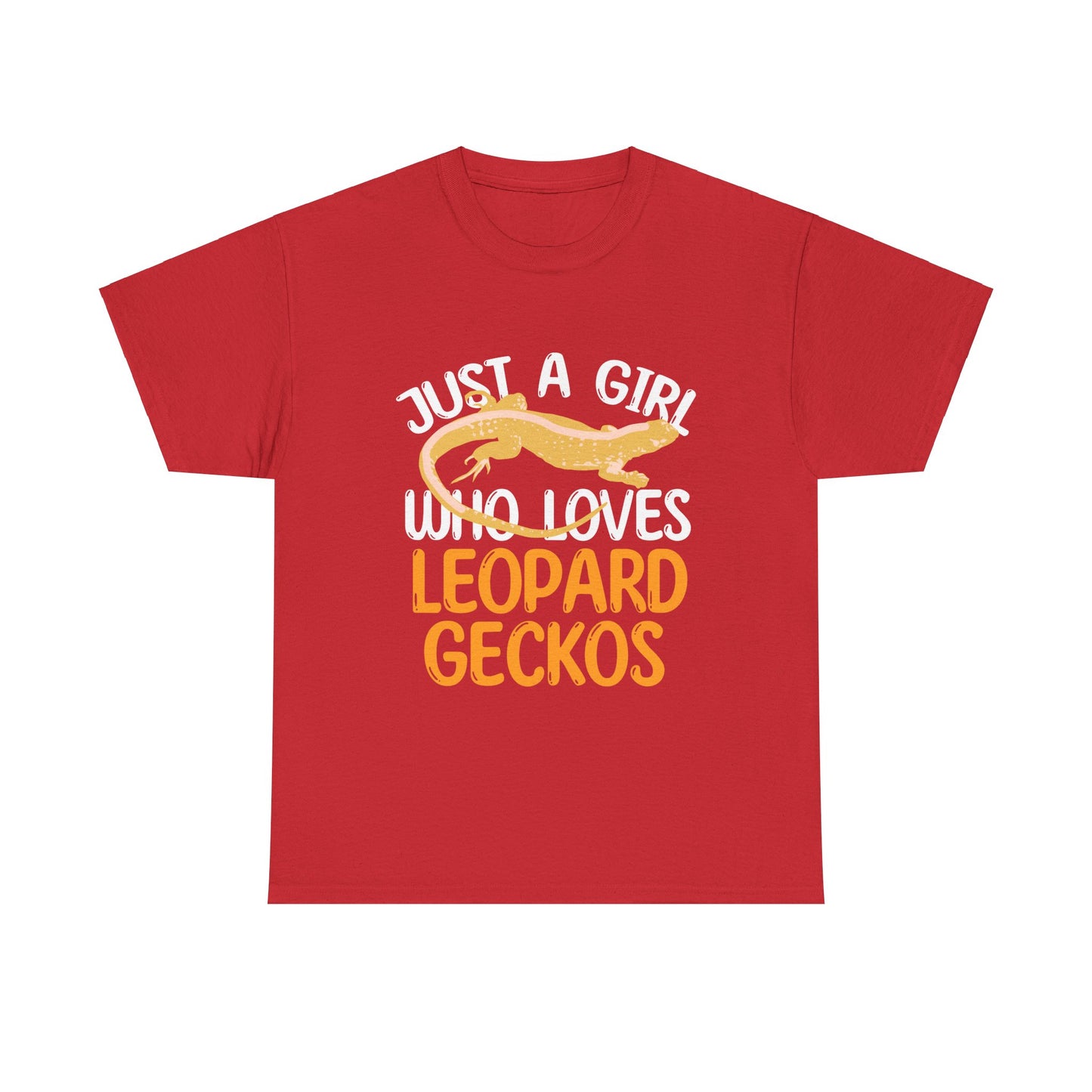 Just a Girl Who Loves Leopard Gecko T-Shirt