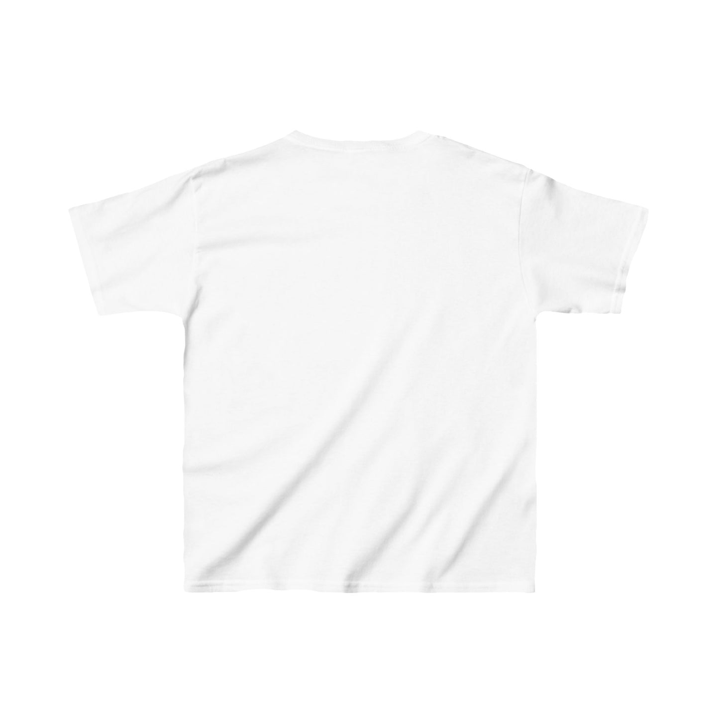 Fencing Kids Tee with Colorful Wave Pattern