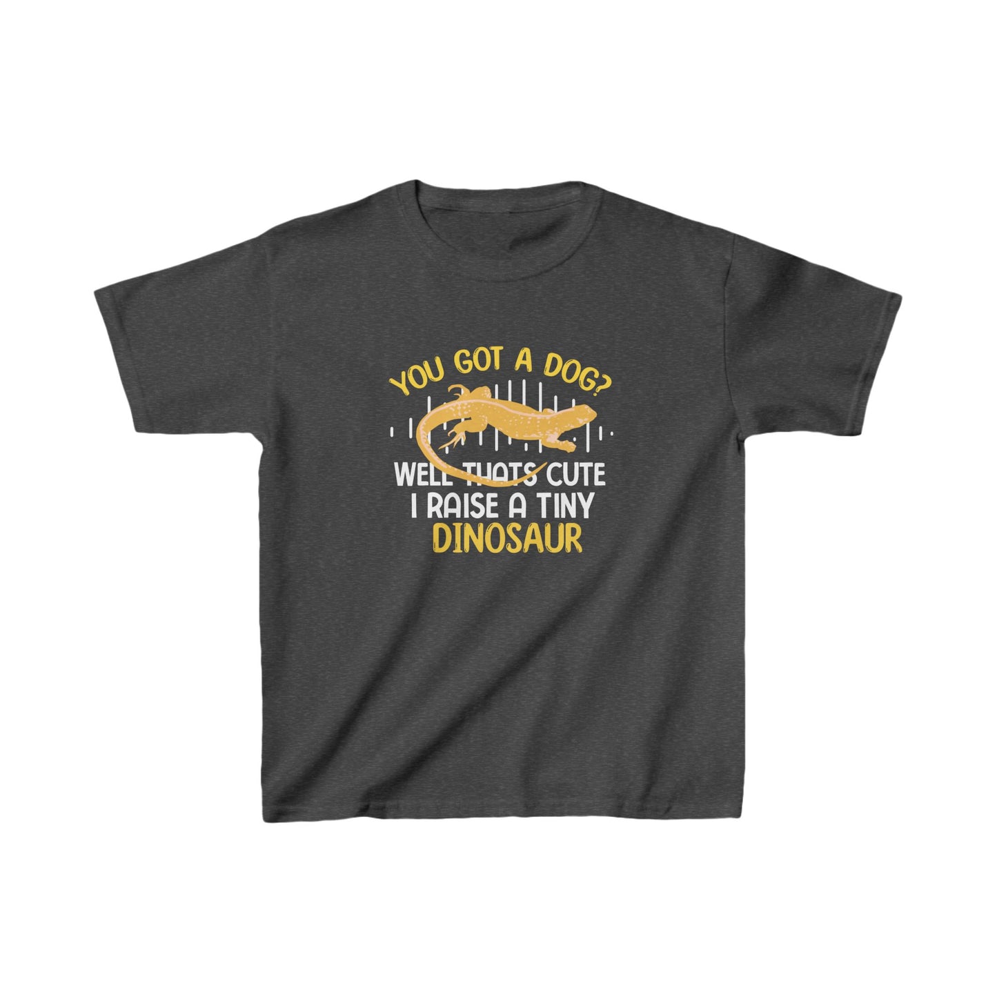 You have a dog? That's cute I have a little dinosaur Kids T-shirt