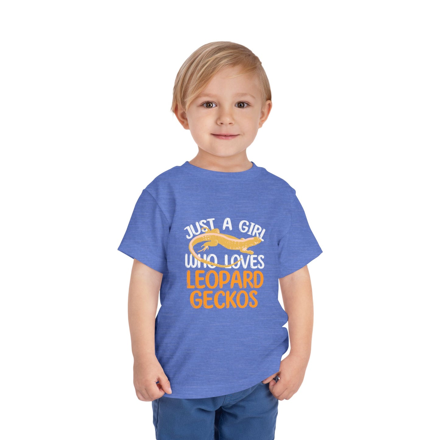 Just a Girl Who Loves Leopard Gecko Toddler's T-Shirt