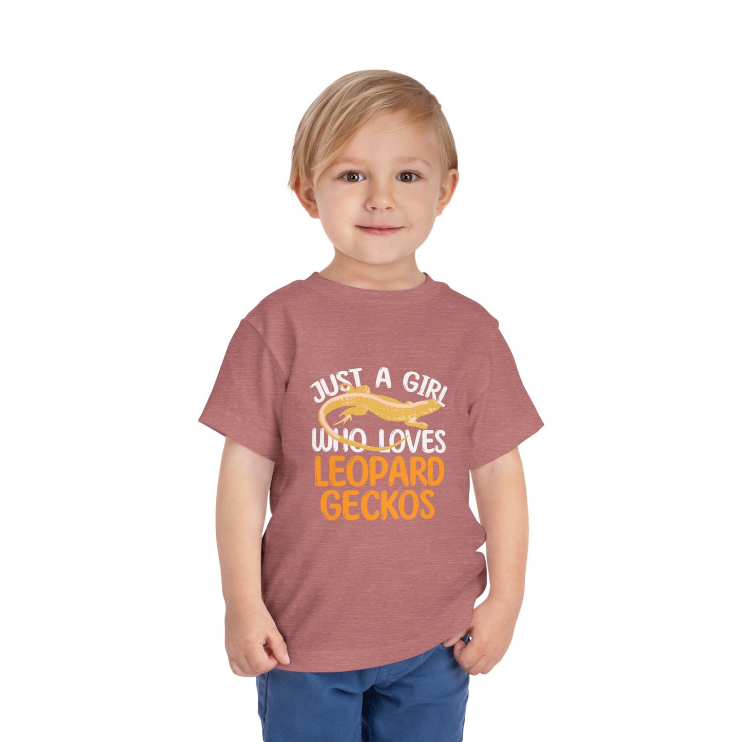 Just a Girl Who Loves Leopard Gecko Toddler's T-Shirt