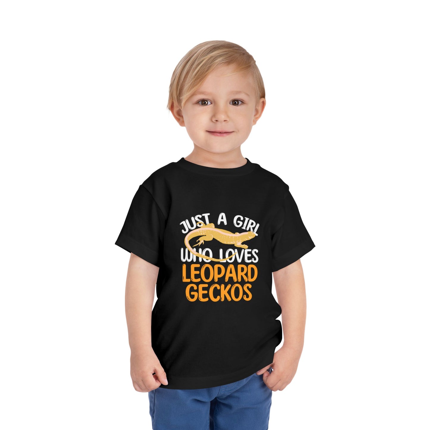 Just a Girl Who Loves Leopard Gecko Toddler's T-Shirt