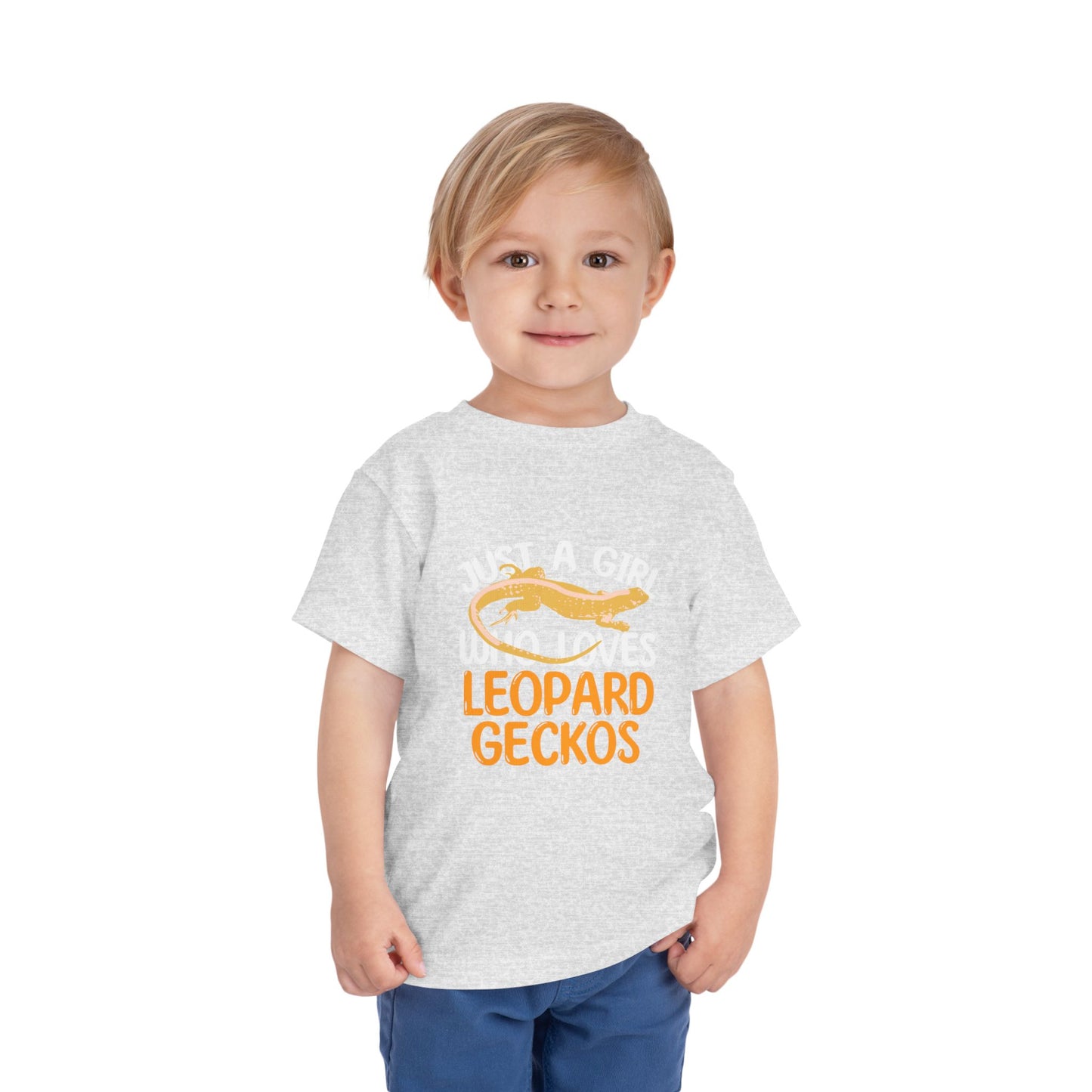 Just a Girl Who Loves Leopard Gecko Toddler's T-Shirt