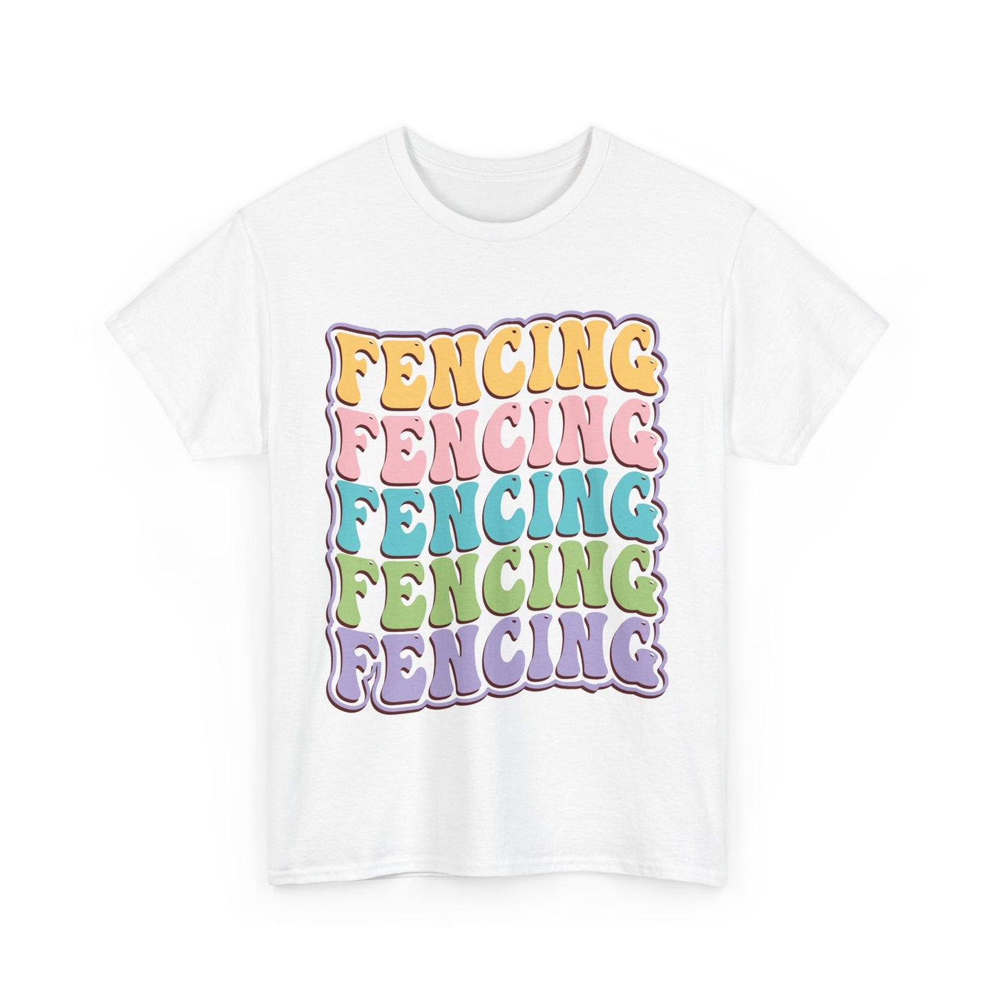 Fencing Wave Unisex Tee