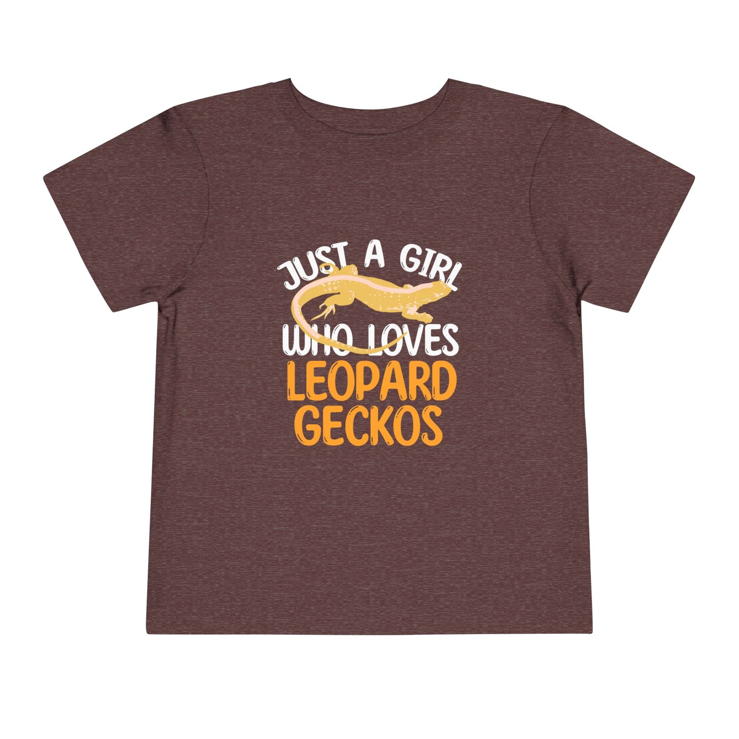 Just a Girl Who Loves Leopard Gecko Toddler's T-Shirt