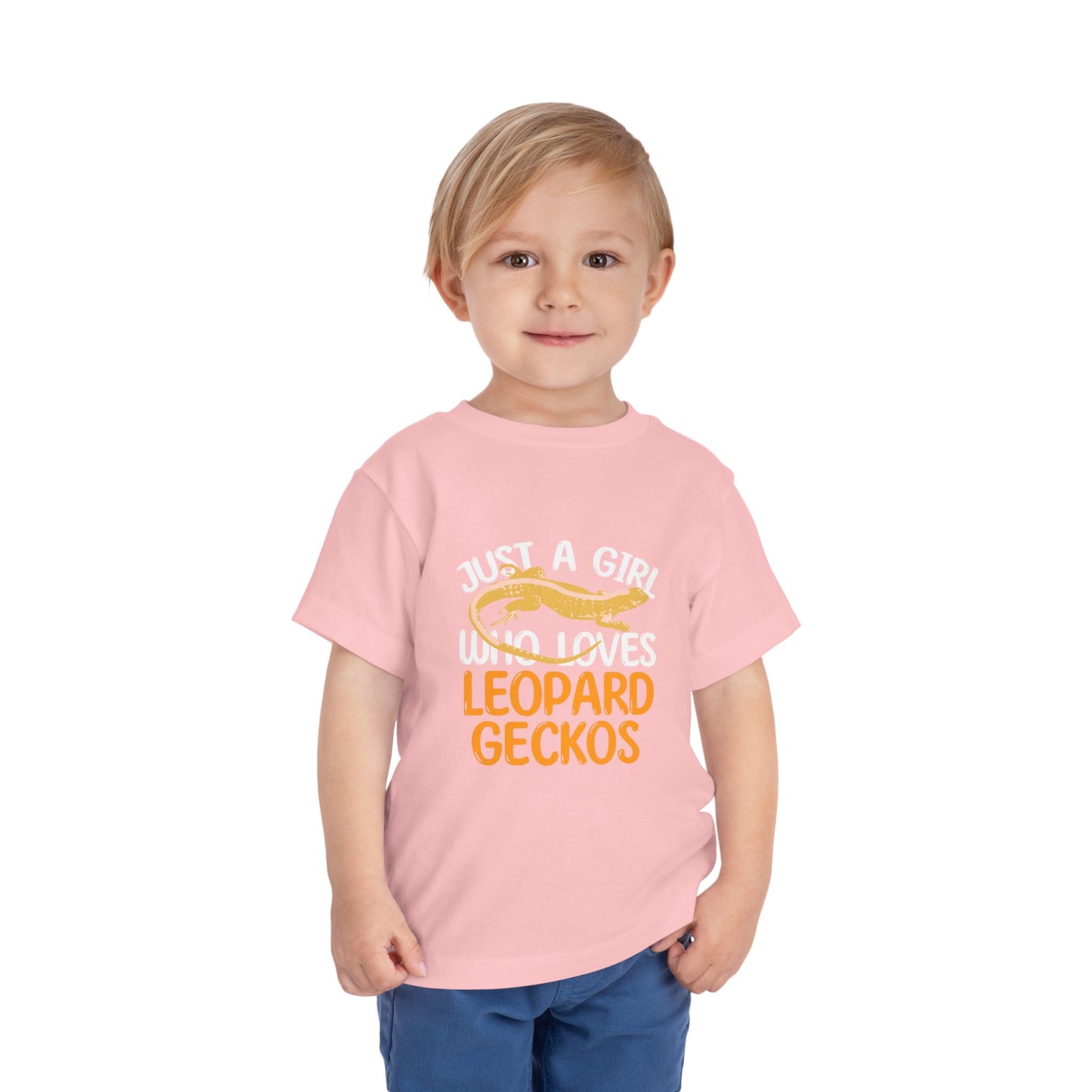 Just a Girl Who Loves Leopard Gecko Toddler's T-Shirt