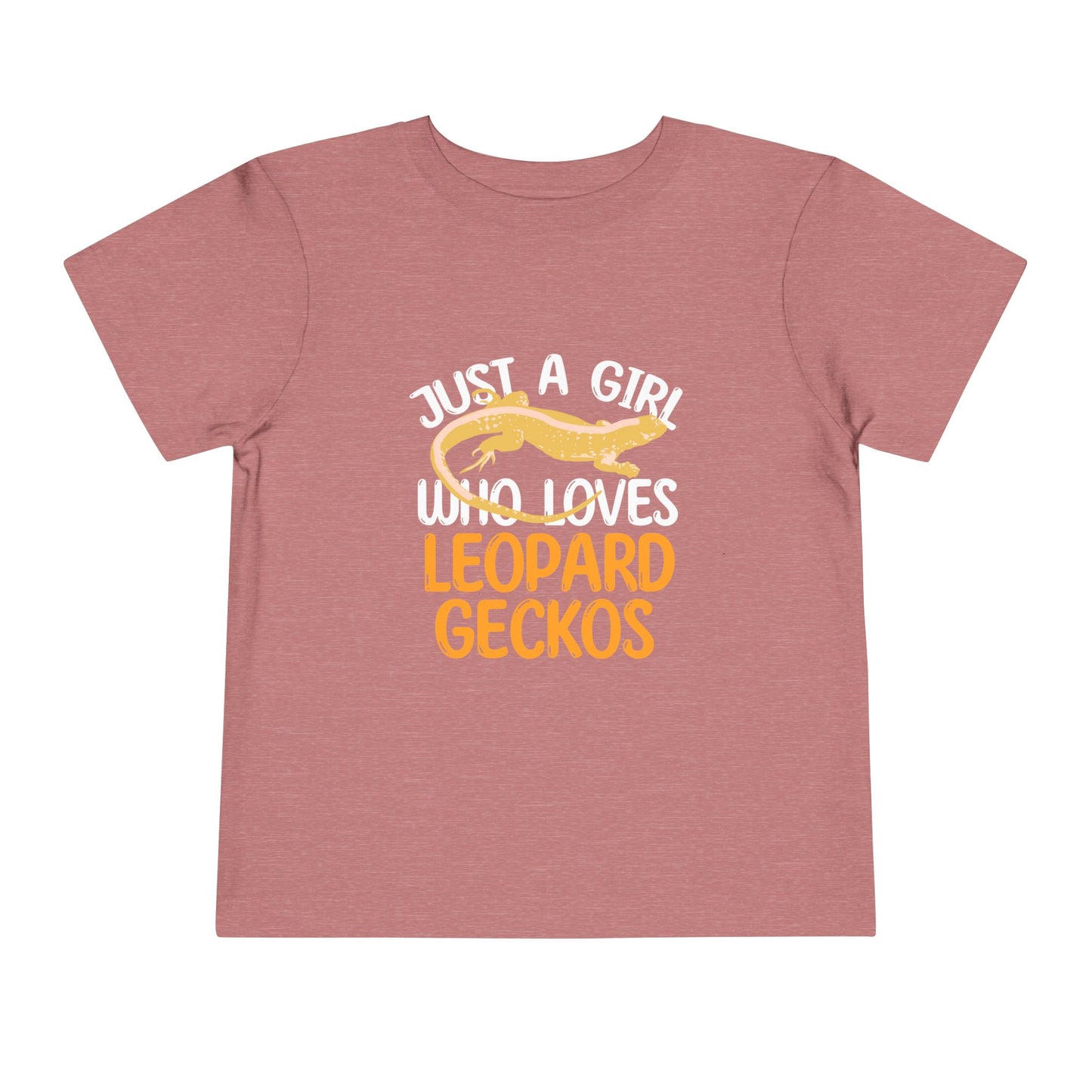 Just a Girl Who Loves Leopard Gecko Toddler's T-Shirt