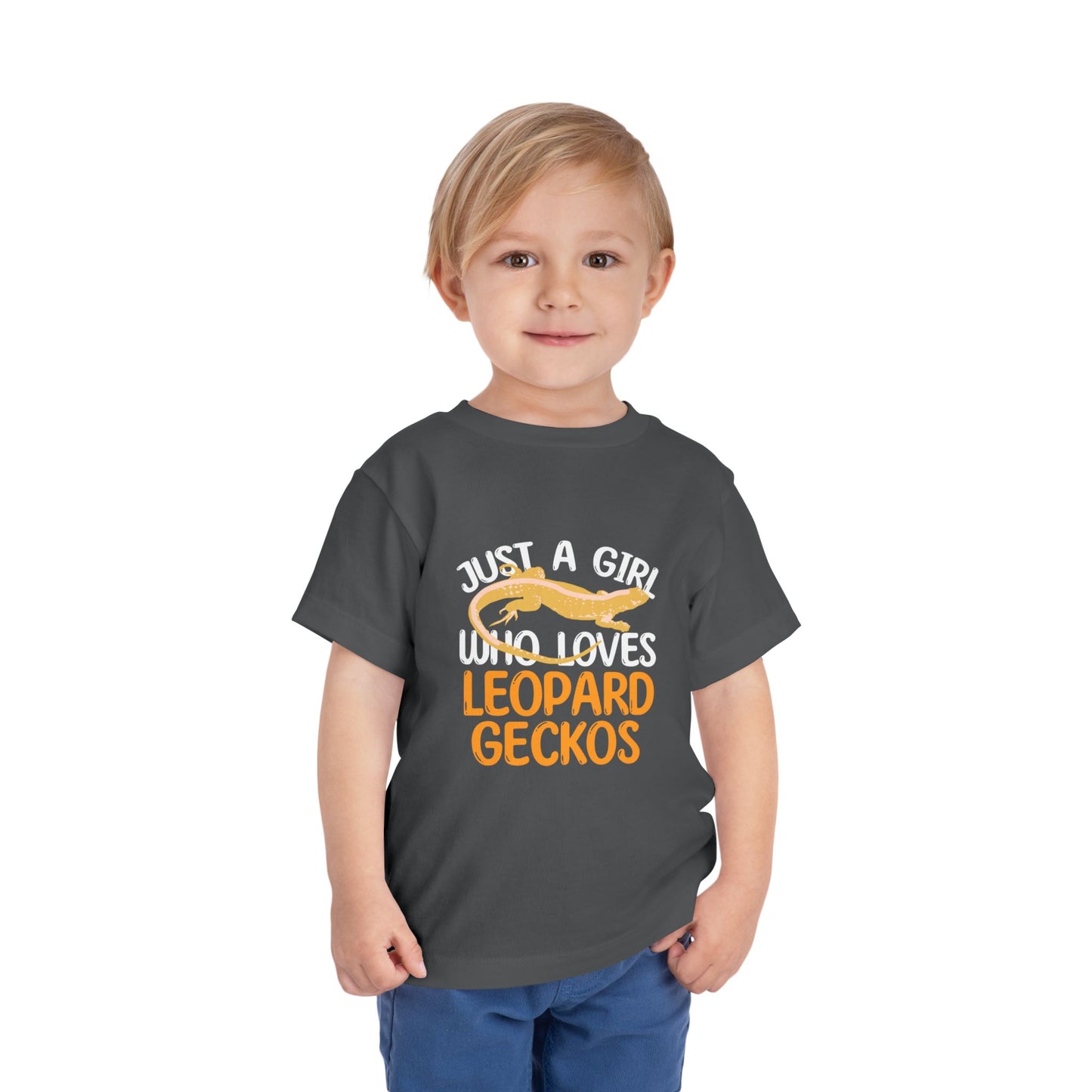 Just a Girl Who Loves Leopard Gecko Toddler's T-Shirt