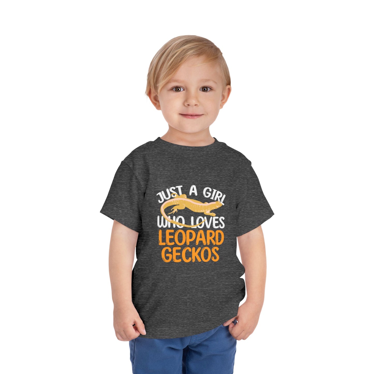 Just a Girl Who Loves Leopard Gecko Toddler's T-Shirt