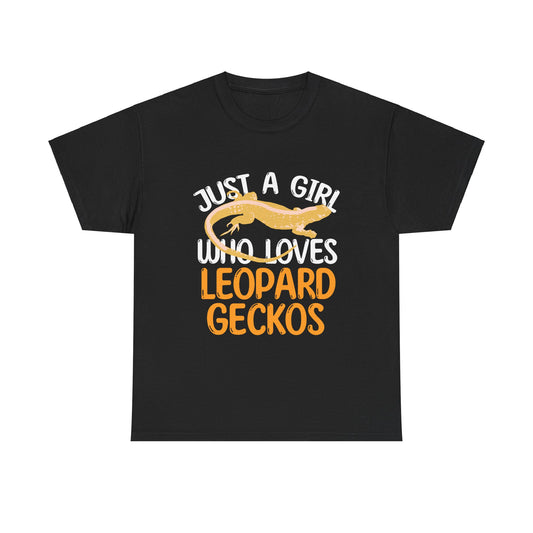 Just a Girl Who Loves Leopard Gecko T-Shirt