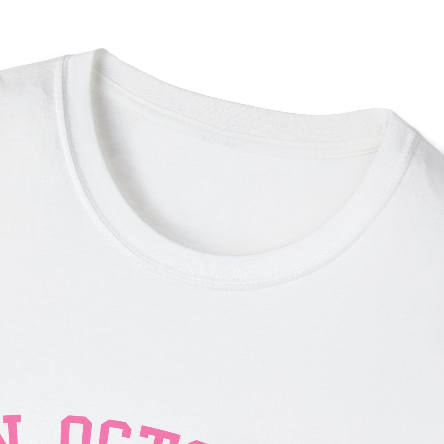 Pink Ghost Breast Cancer Awareness T-Shirt