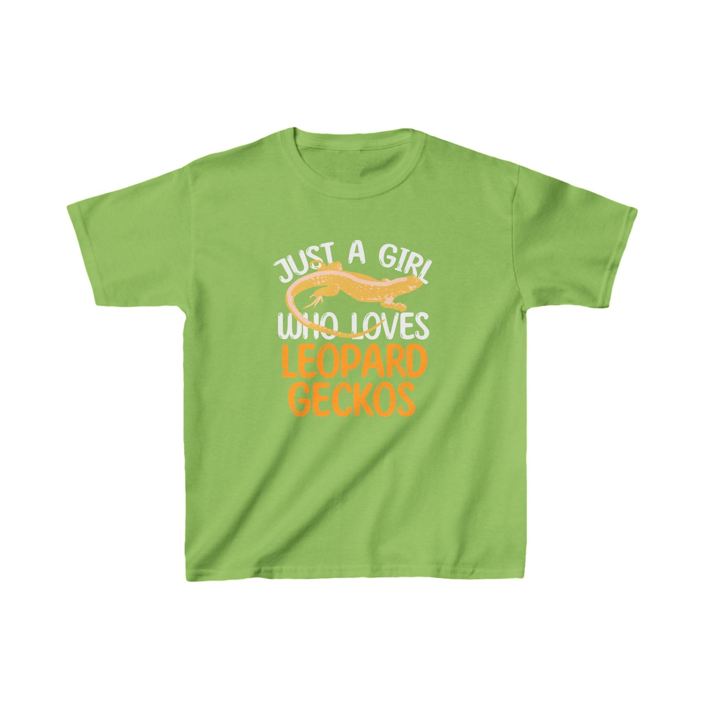 Just a Girl Who Loves Leopard Gecko Kids T-Shirt