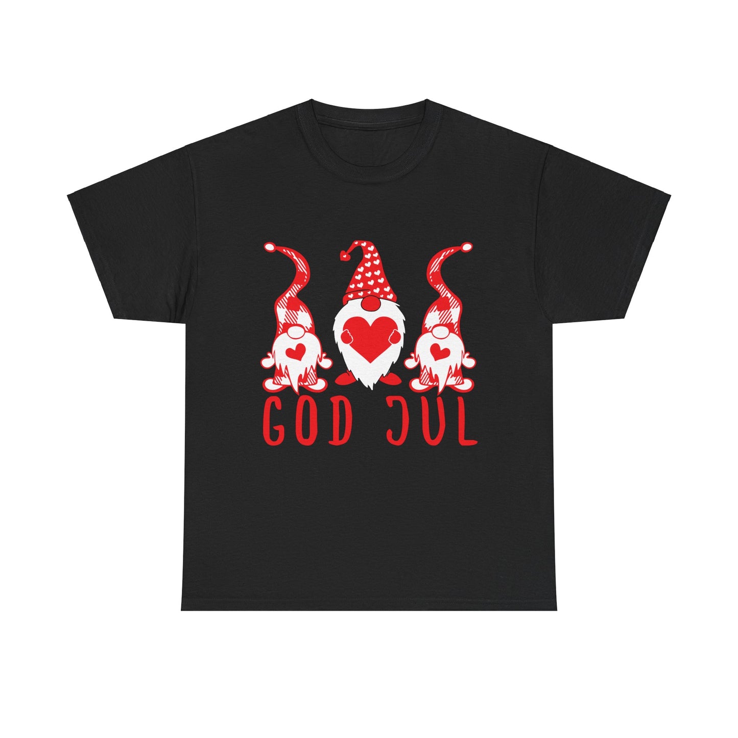 Merry Christmas/God Jul  Gnomes Tee